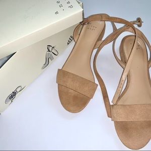 Beige Suede sandals